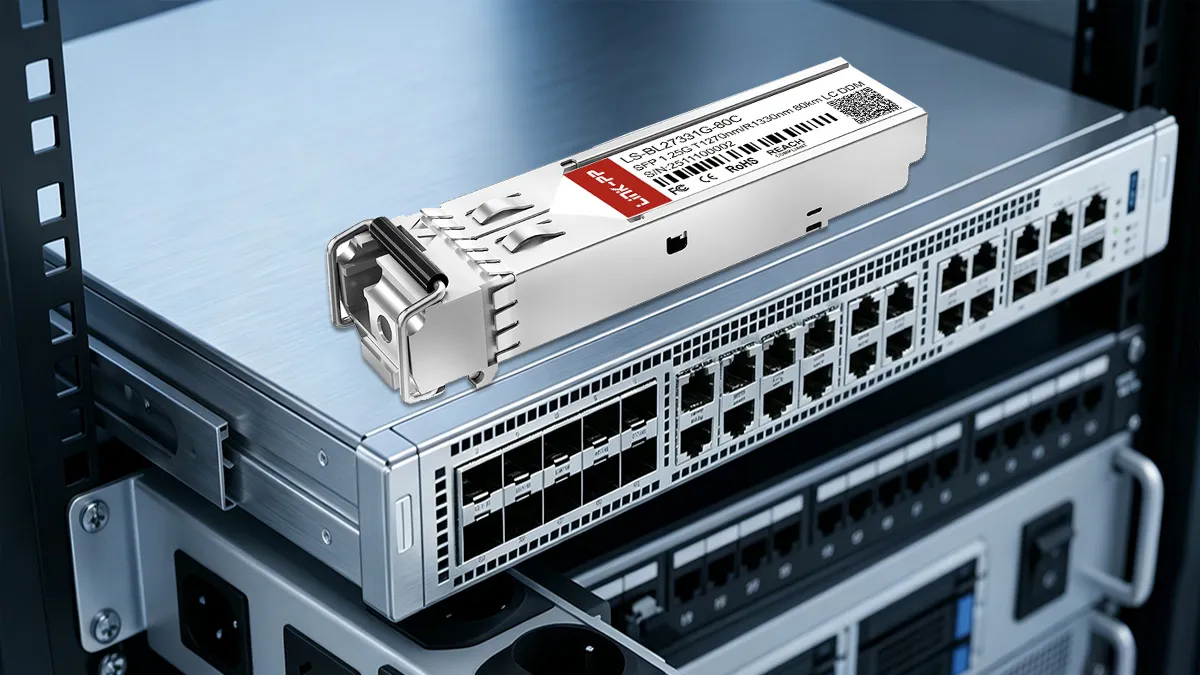 LINK-PP LS-BL27331G-80C 1G BiDi SFP Usage Demonstration