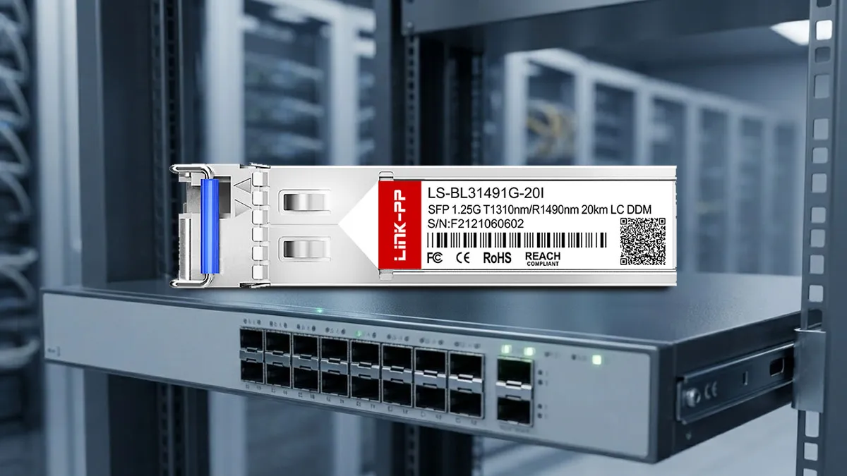 LINK-PP LS-BL31491G-20I 1G BiDi SFP optisches Modul