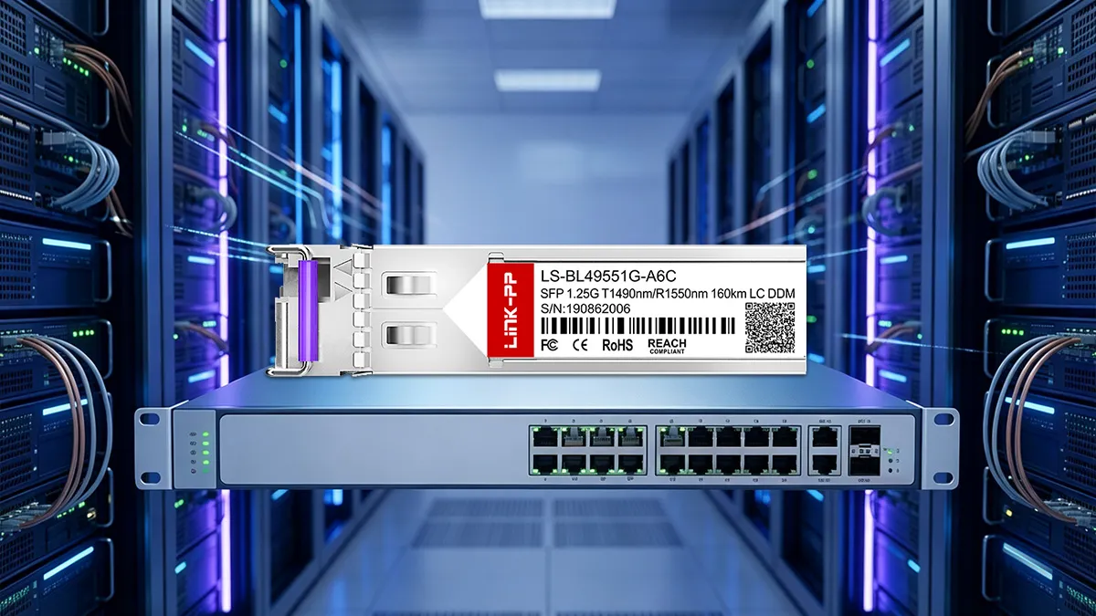 Juniper SFP-1G45-BX160 Compatible LINK-PP 1G SFP Optical Module