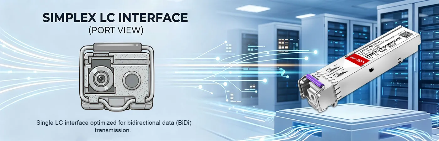SFP-1G45-BX160 Module with Simplex LC Interface