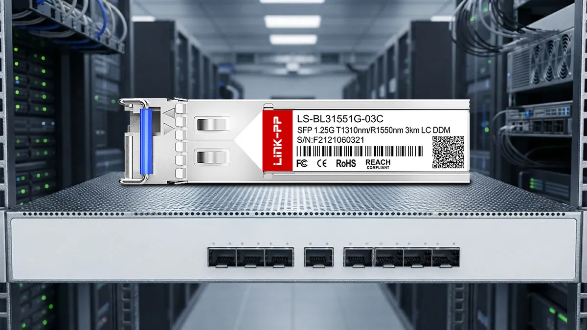 Ubiquiti UACC-OM-SM-1G-S Compatible LINK-PP 1G BiDi SFP Optical Module