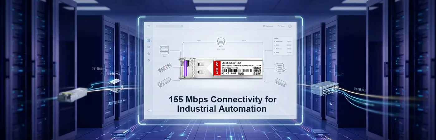 LS-BL495501-80I Connettività a 155 Mbps per l'automazione industriale