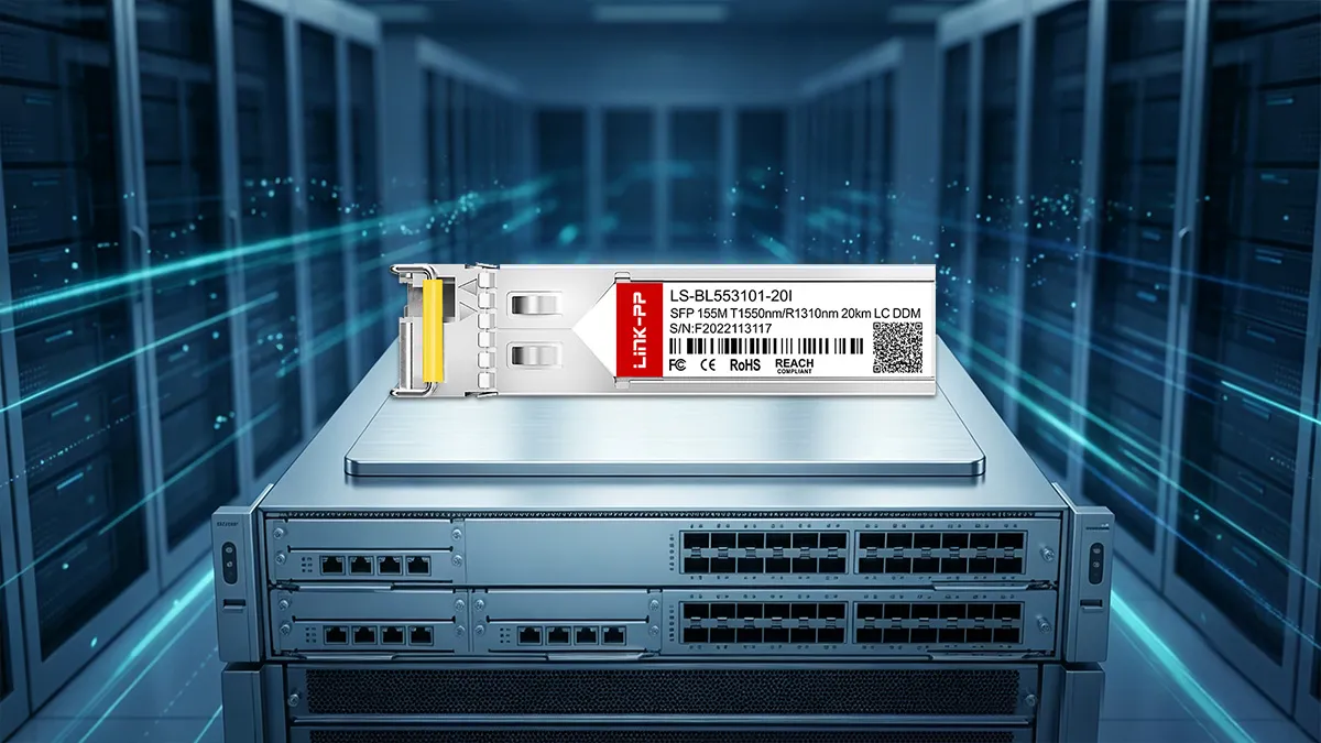 LINK-PP LS-BL553101-20I 155M SFP光モジュール