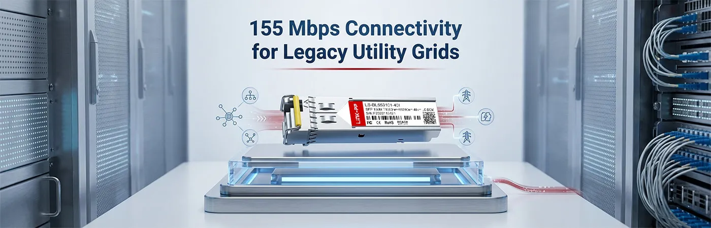 LS-BL553101-40I Connettività a 155 Mbps per reti elettriche obsolete