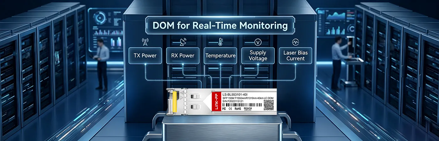 Modulo LS-BL553101-40I con DOM per il monitoraggio in tempo reale