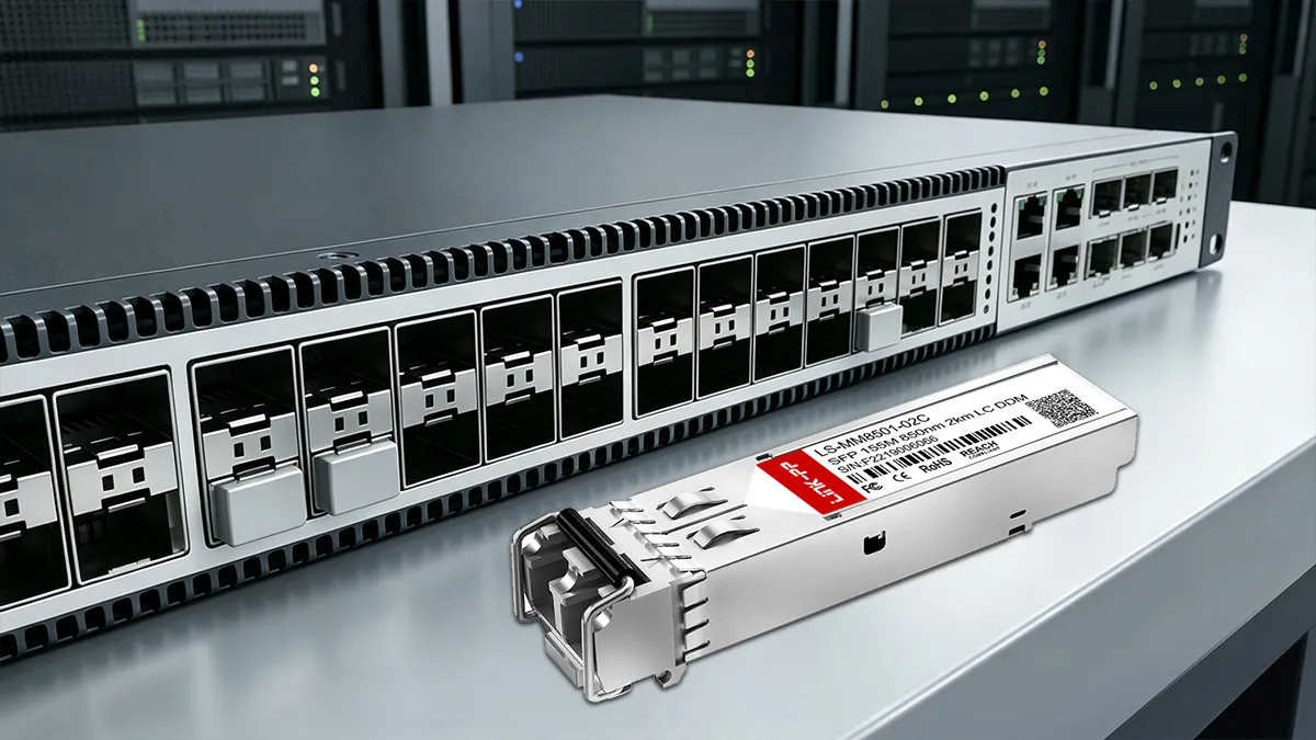 LINK-PP LS-MM8501-02C 155M SFP Usage Demonstration
