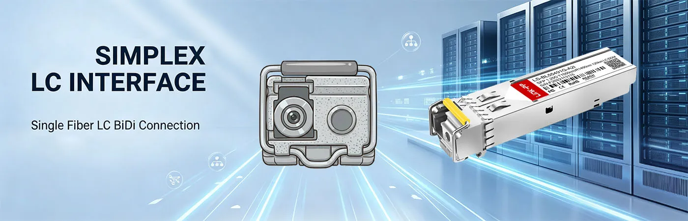 LS-BL55491G-A2I Module with Simplex LC Interface