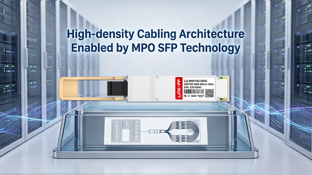 High-density Cabling Architecture Enabled by MPO SFP Technology