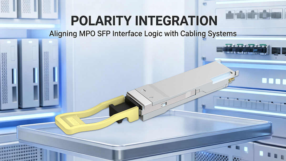 Polarity Integration Aligning MPO SFP Interface Logic with Cabling Systems