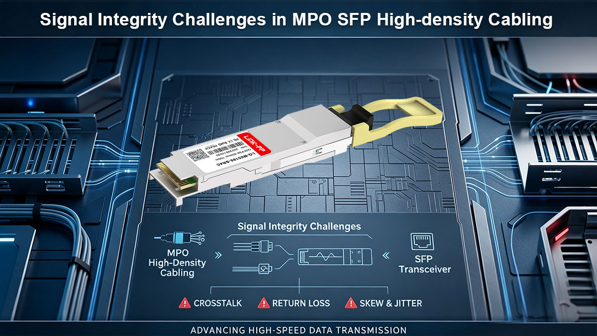 Signal Integrity Challenges in MPO SFP High-density Cabling