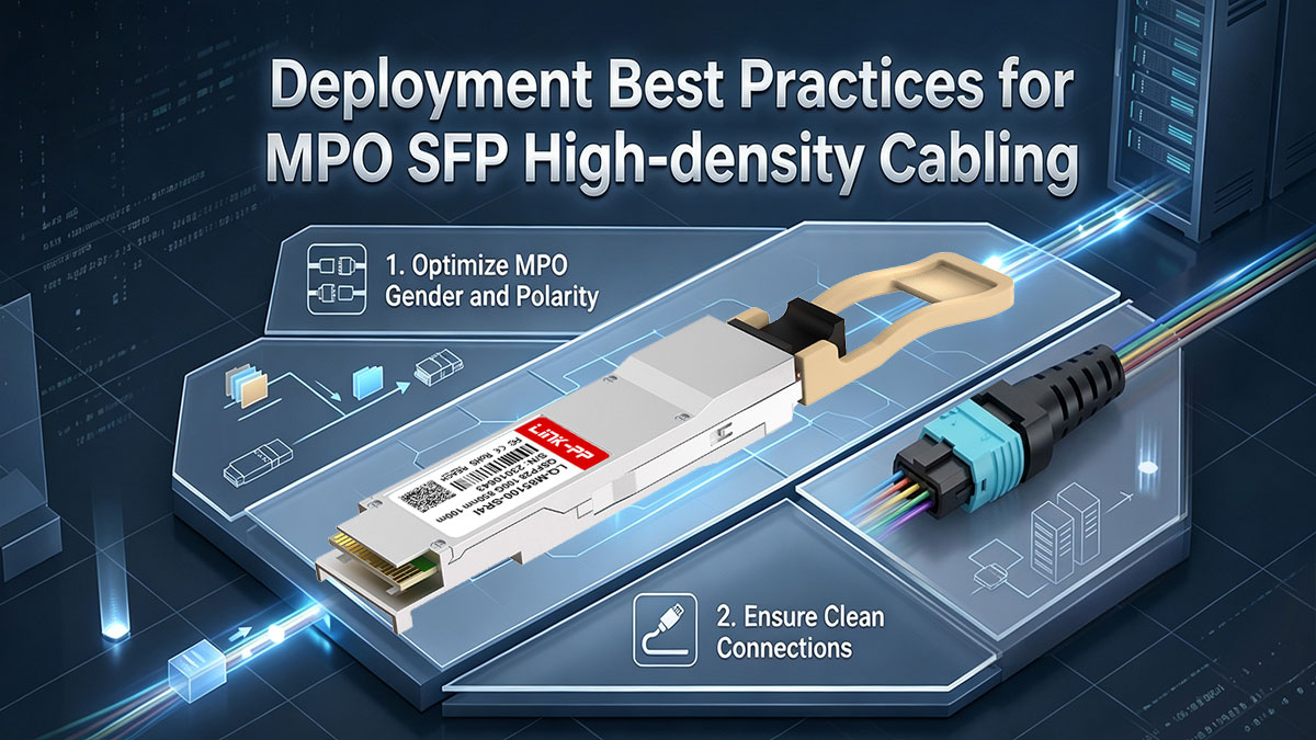 Deployment Best Practices for MPO SFP High-density Cabling