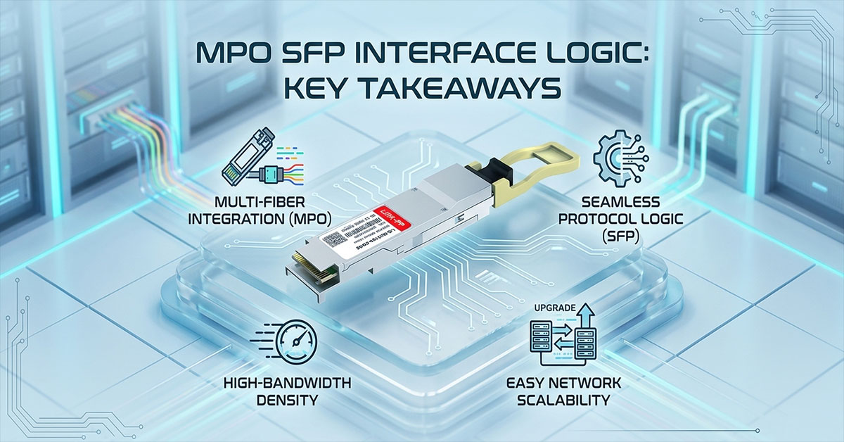Key Takeaways on Integrating MPO SFP Interface Logic into Modern Networks