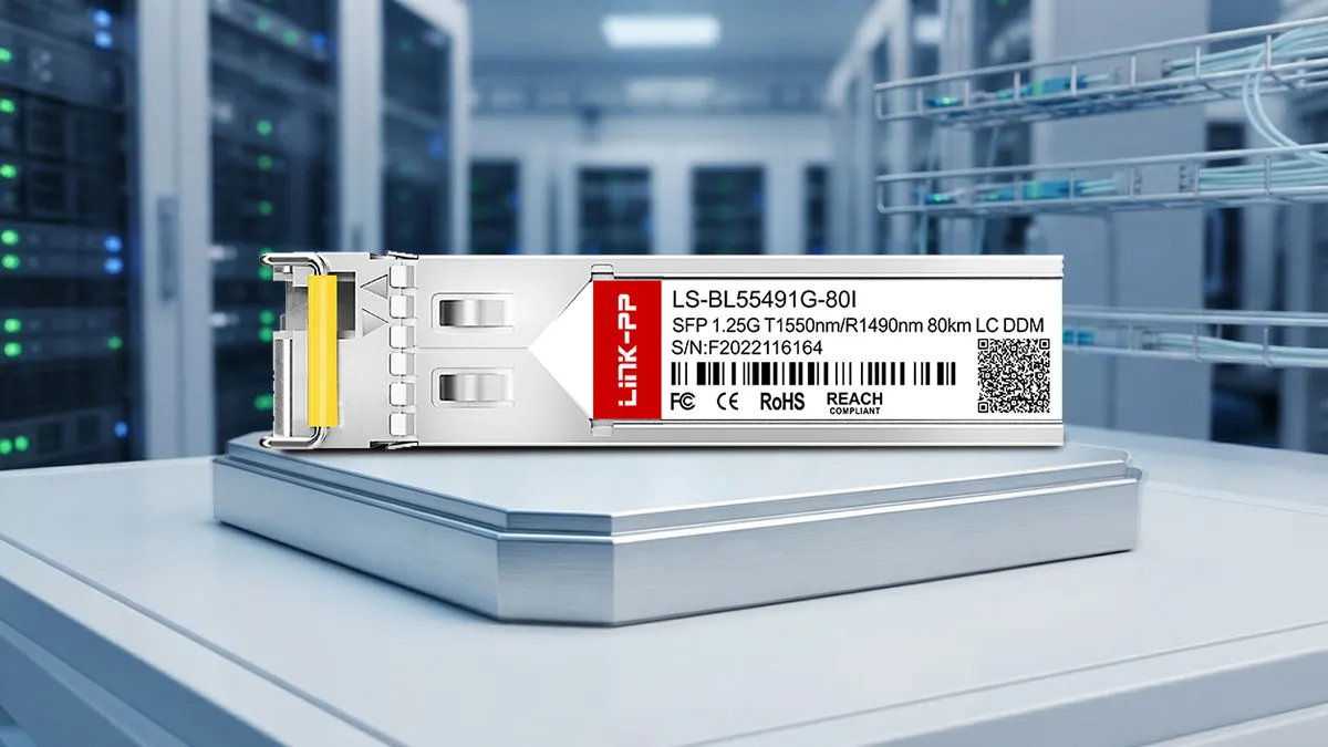 LINK-PP Технические характеристики LS-BL55491G-80I 1G BiDi SFP
