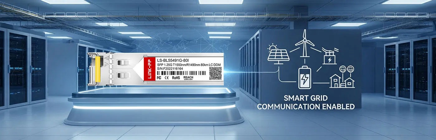 LS-BL55491G-80I: Подключение 1G для интеллектуальных энергосетей
