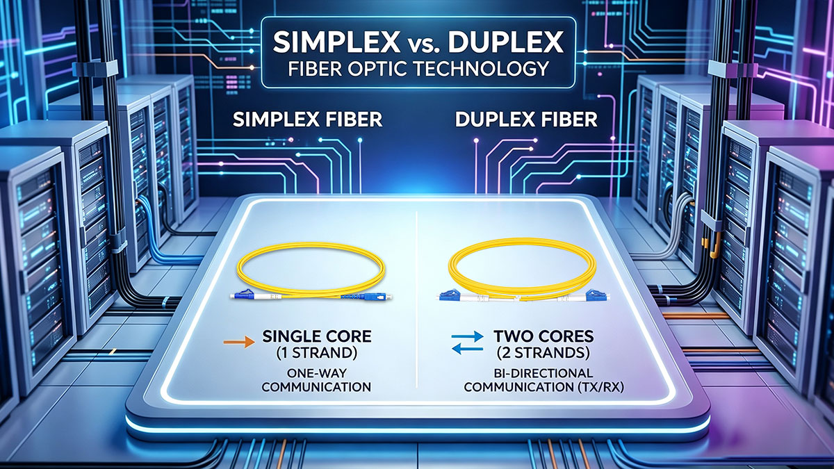 Simplex vs. Duplex Fiber: The Core Differences