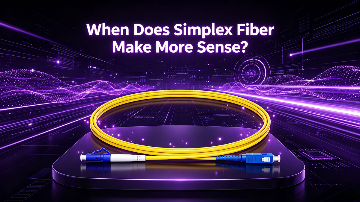 When Does Simplex Fiber Make More Sense?