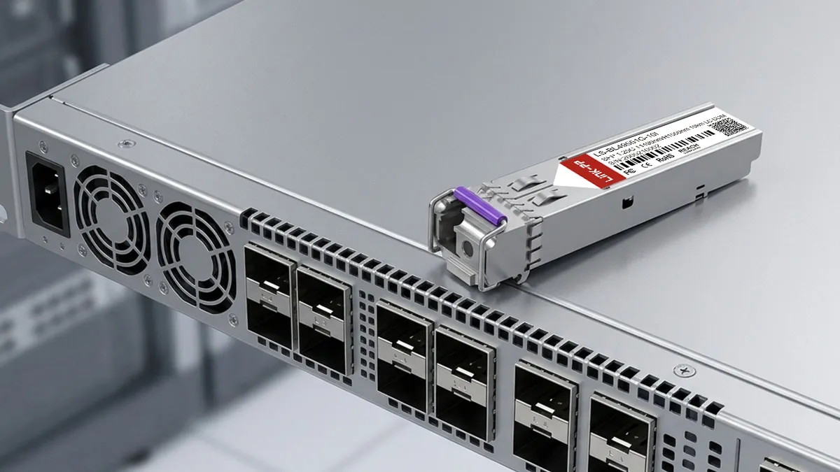 LINK-PP LS-BL49551G-10I 1G BiDi SFP Usage Demonstration