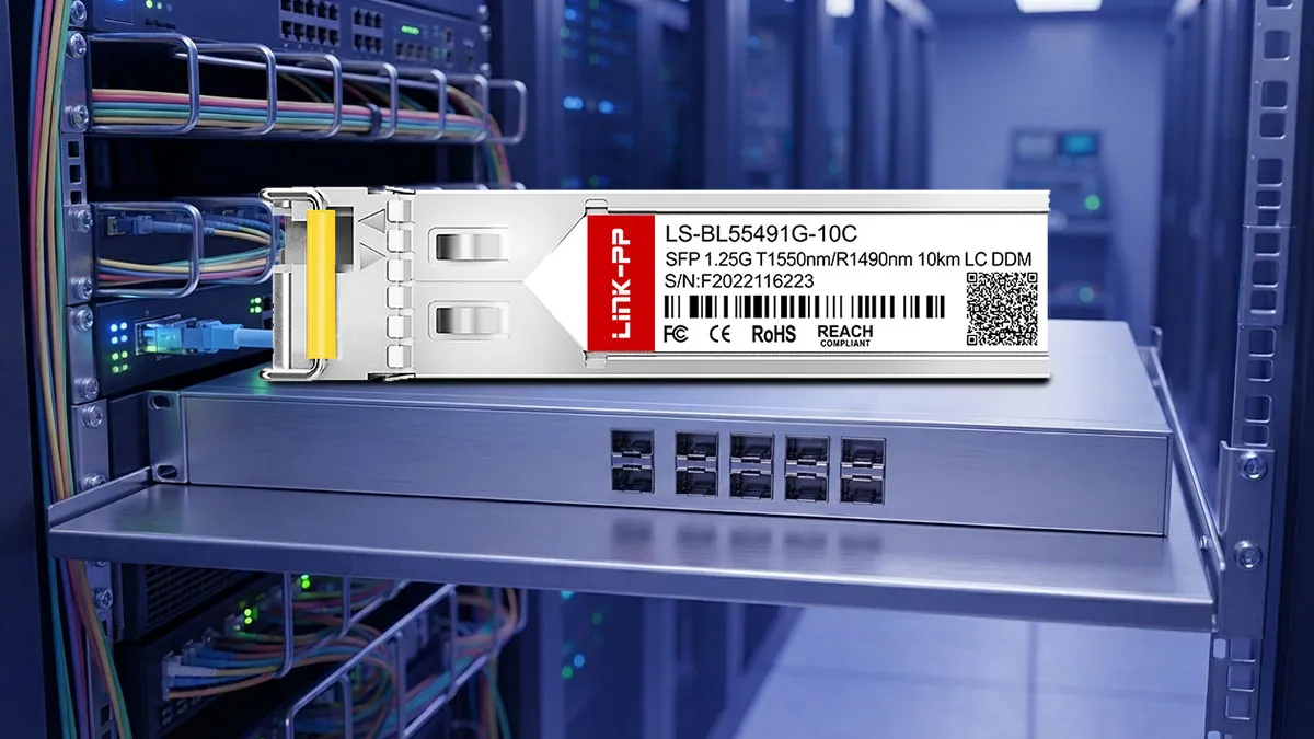 LINK-PP LS-BL55491G-10C 1G BiDi SFP 광 모듈
