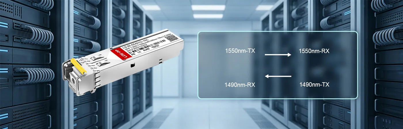 LS-BL55491G-10C 모듈 (송신 파장 1550nm, 수신 파장 1490nm)