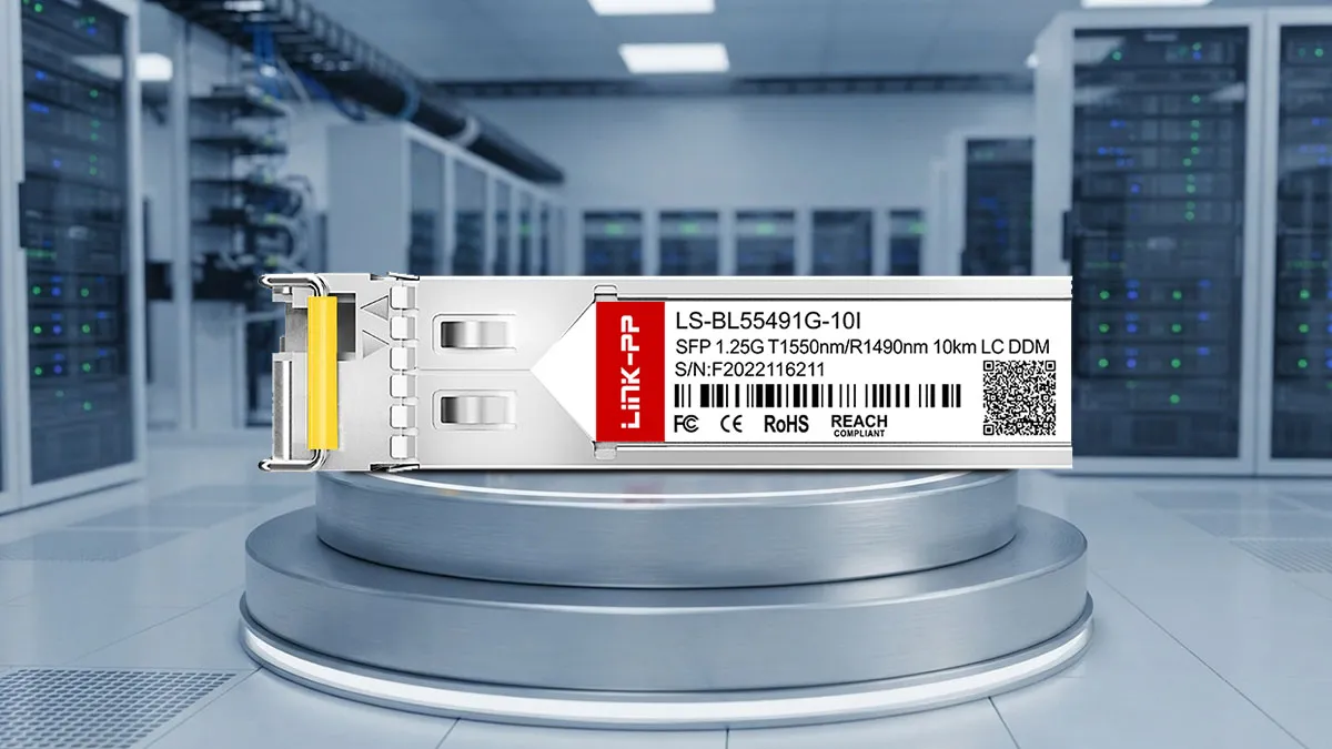 LINK-PP Especificações do SFP BiDi LS-BL55491G-10I 1.25G