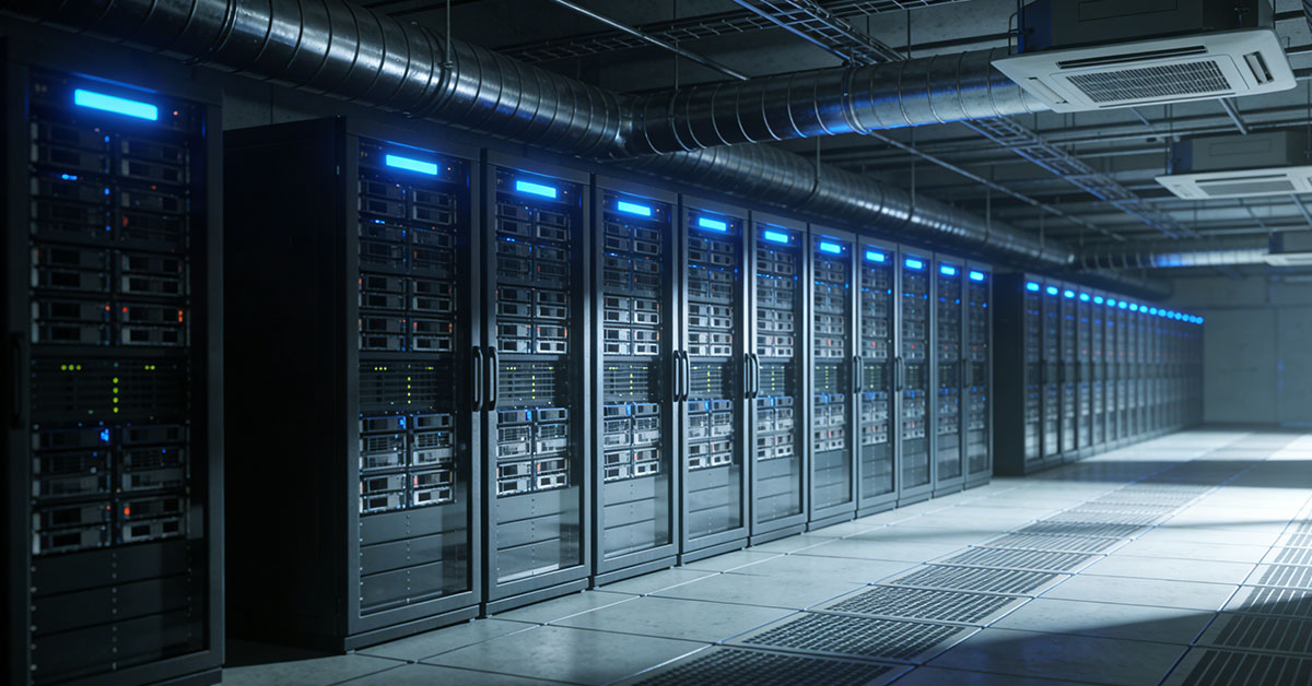 en el centro de datos