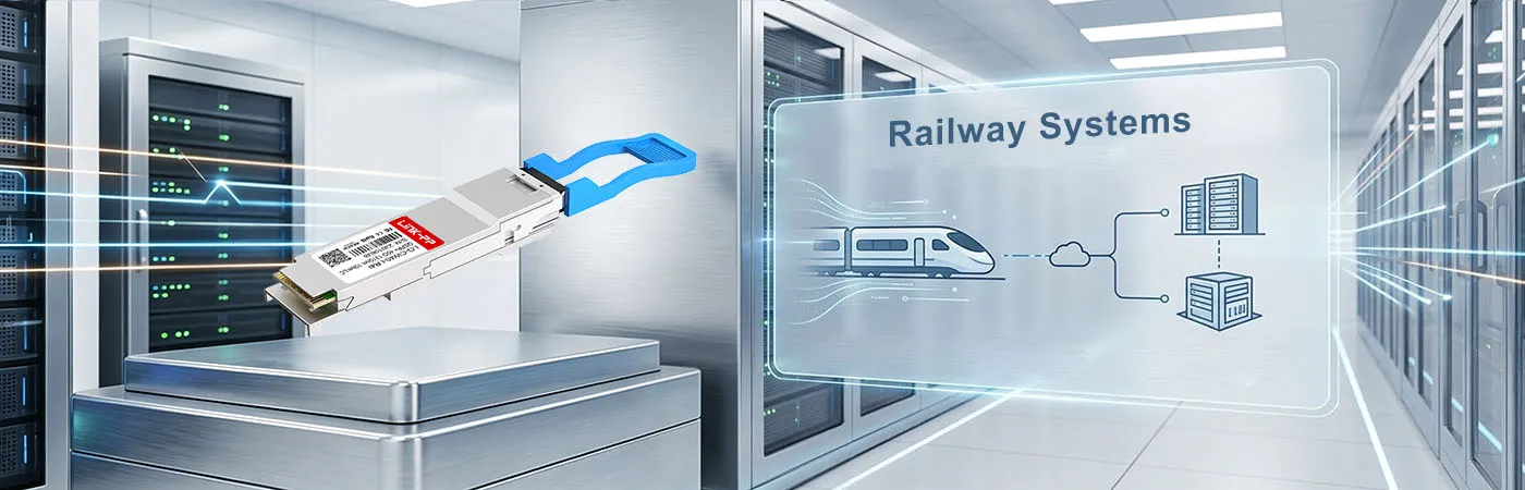 QSFP-LR4-40G-I: 40G Connectivity for Railway Systems
