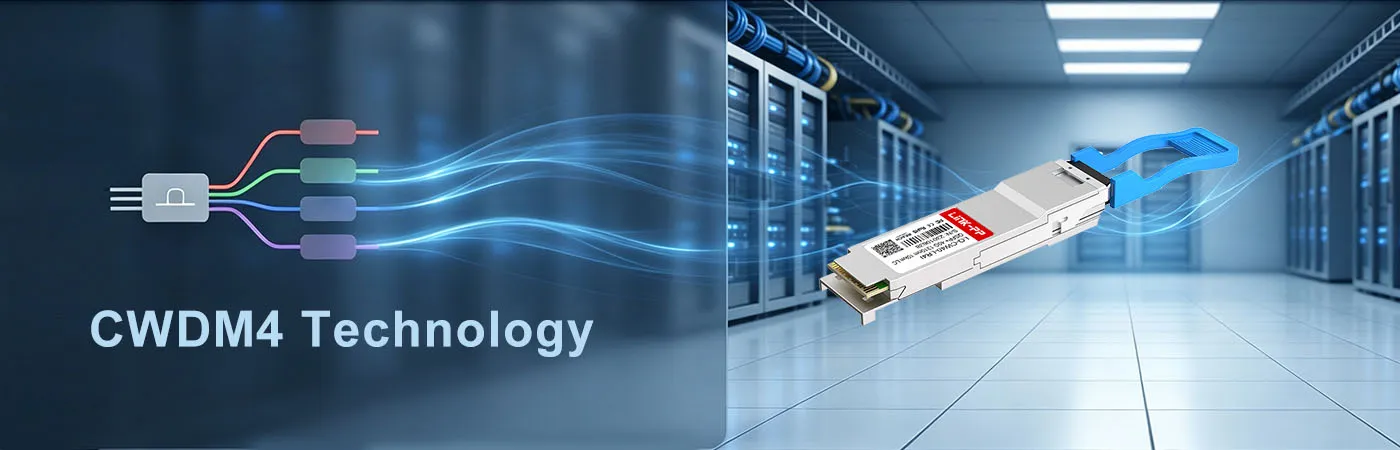 QSFP-LR4-40G-I Module with CWDM4 Technology for Fiber Efficiency