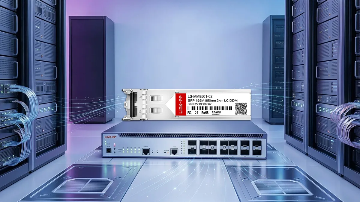 LINK-PP LS-MM8501-02I 155M SFP Optical Module