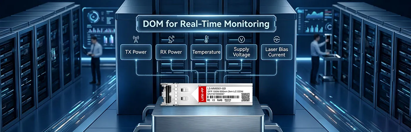 LS-MM8501-02I Module with DOM for Real-Time Monitoring