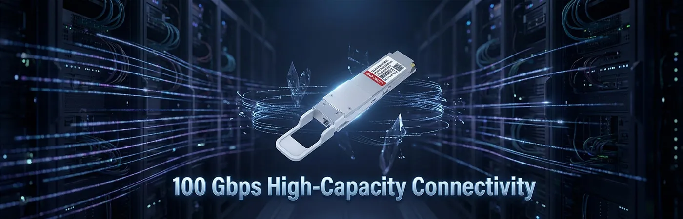 LQ-BLB100-ZR4C: Connettività ad alta capacità da 100 Gbps