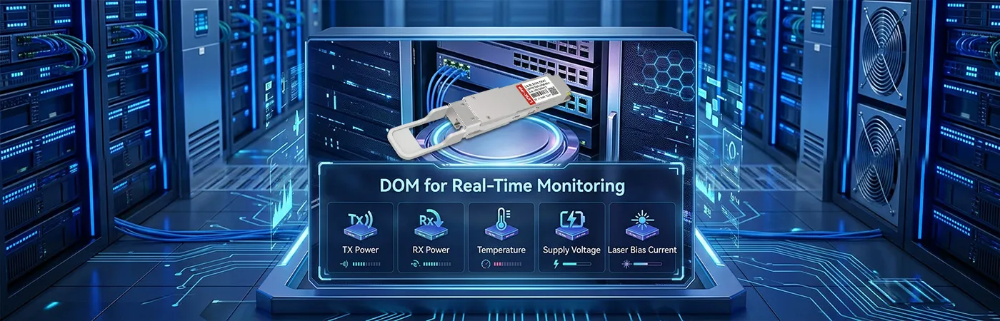 Modulo LQ-BLB100-ZR4C con DOM per il monitoraggio in tempo reale