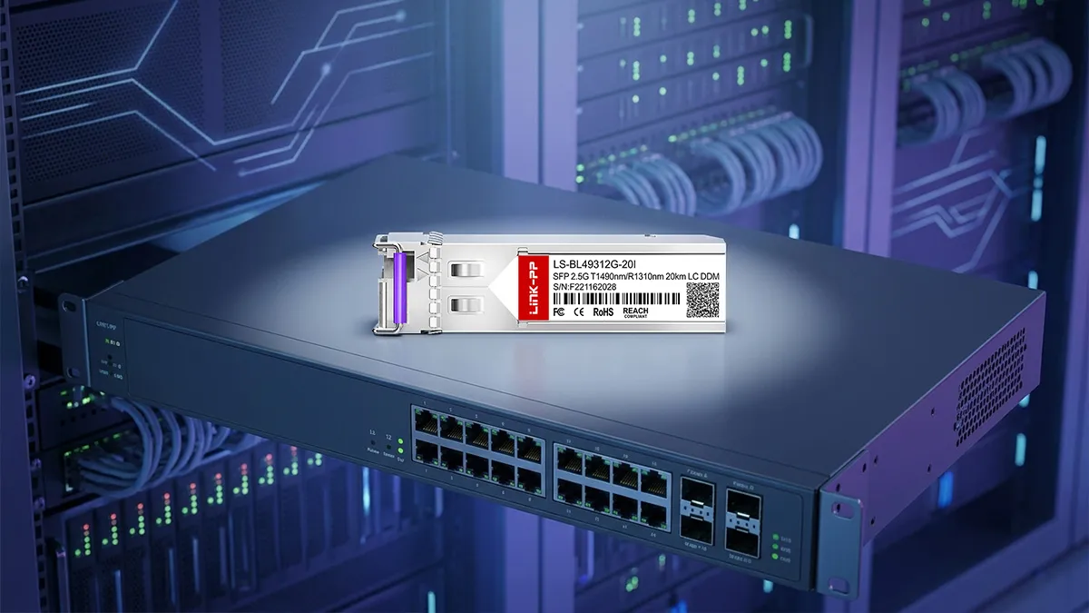 LINK-PP LS-BL49312G-20I 2.5G SFP BiDi Optical Module