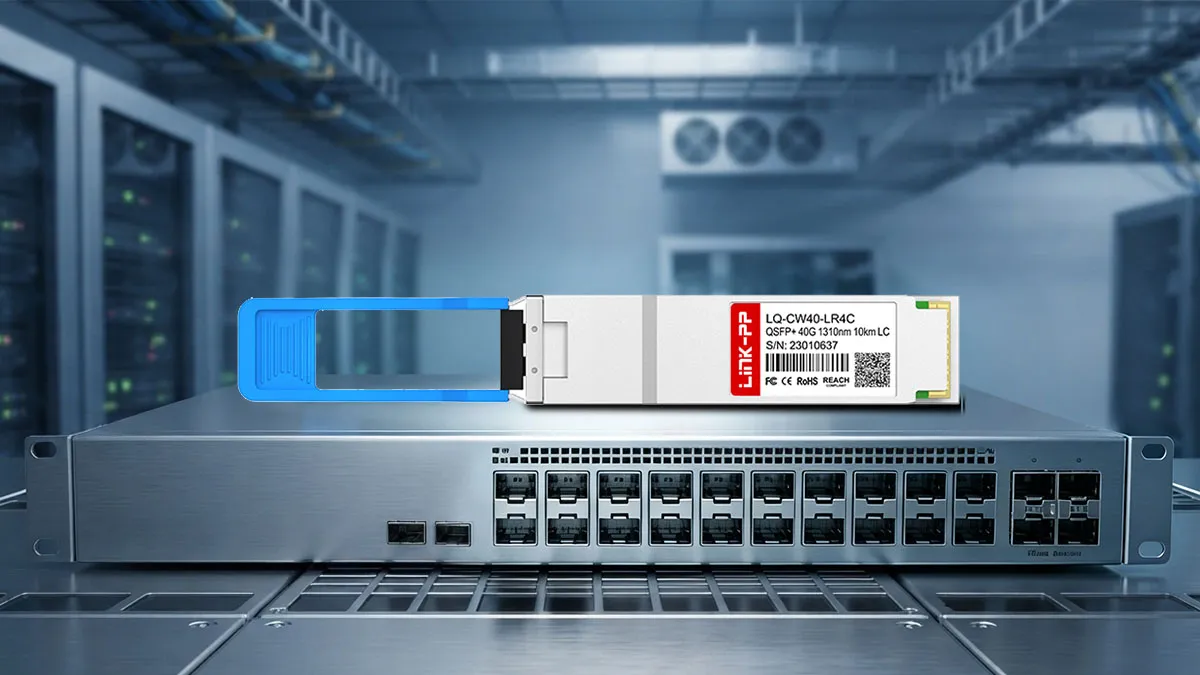 Cisco QSFP-40G-LR4 호환 LINK-PP 40G QSFP+ 광 모듈