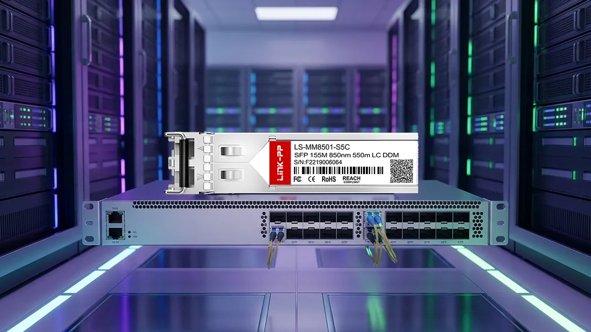 LINK-PP LS-MM8501-S5C 155M SFP Optical Module