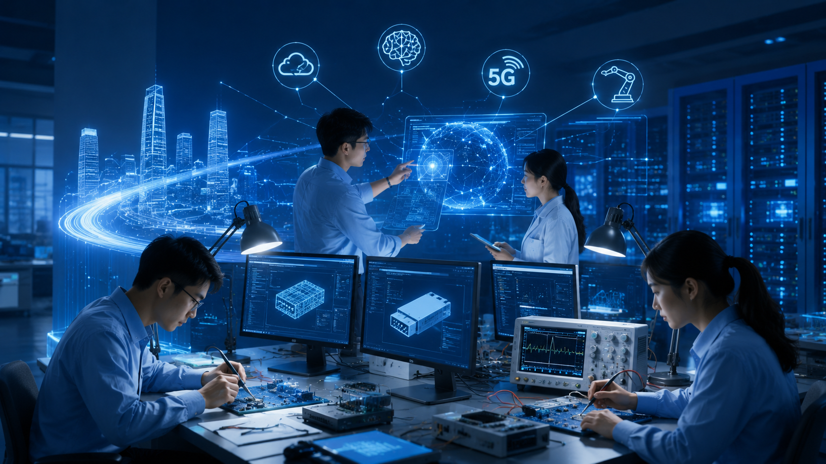 Investigación y desarrollo innovadores para soluciones de conectividad de red.