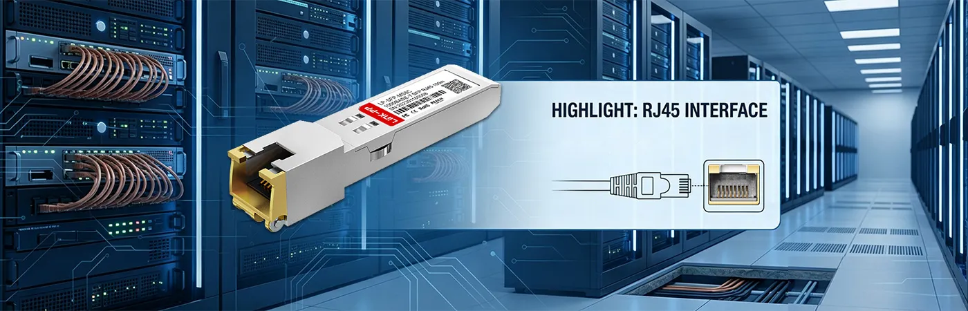 SFP-GE-T Module with RJ45 Interface