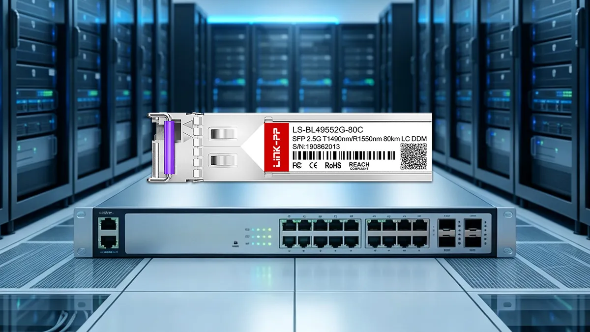 LINK-PP LS-BL49552G-80C 2.5G BiDi SFP Optical Module