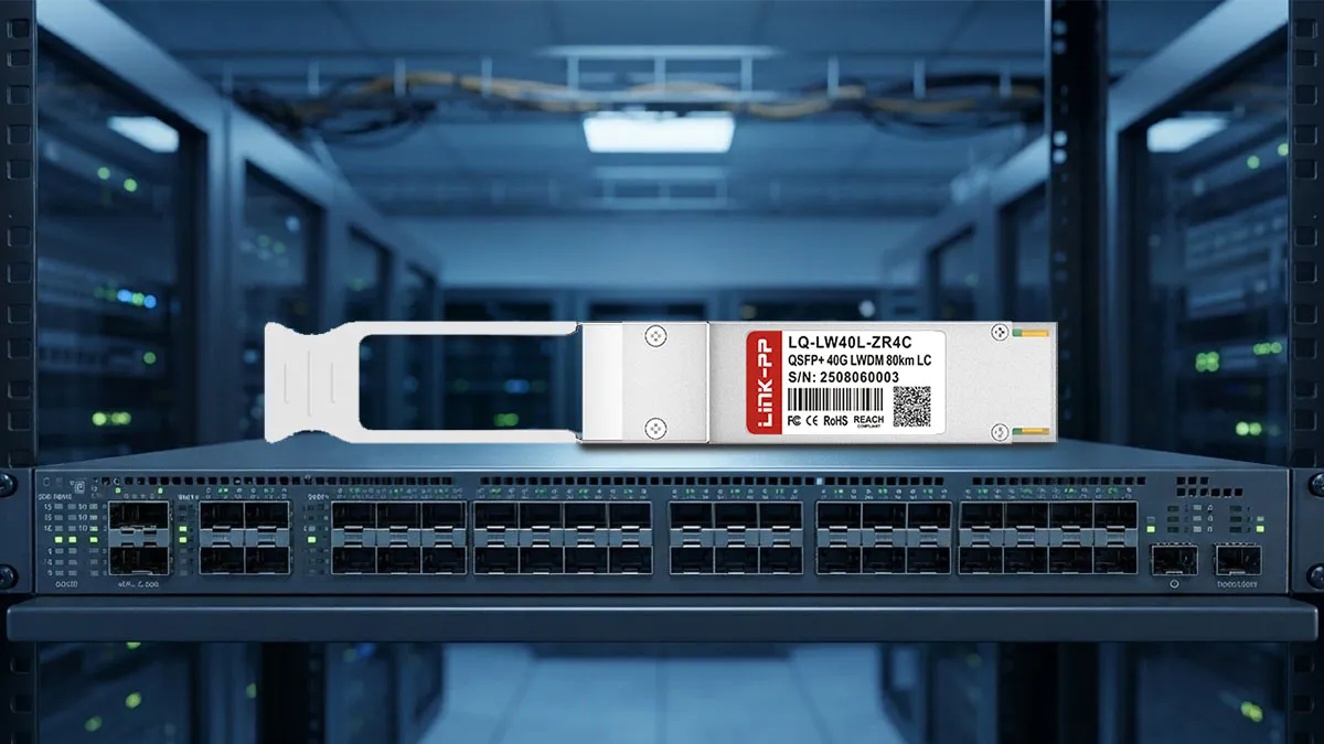 Dell QSFP-ZR4-40G Compatible LINK-PP 40G QSFP+ Optical Module