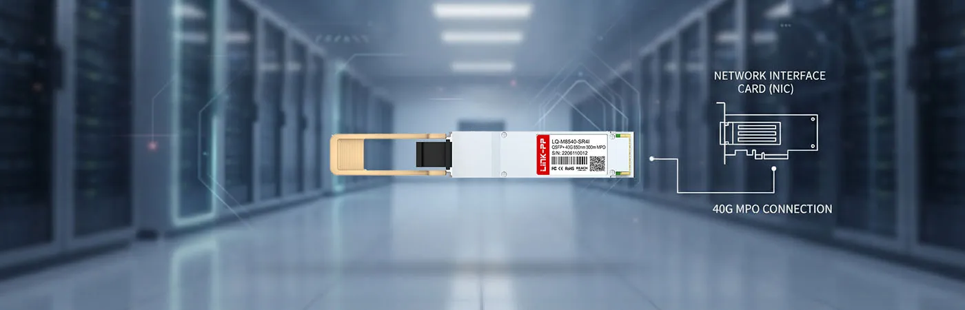 QSFP-SR4-40G-I: 40G Connectivity for Network Interface Cards
