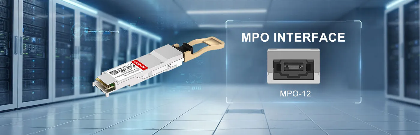 QSFP-SR4-40G-I Module with MPO-12 Interface