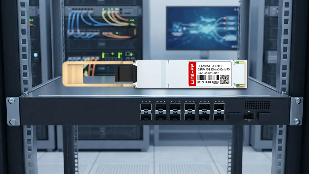 Juniper QSFPP-40GBASE-SR4 Compatible LINK-PP 40G QSFP+ Optical Module