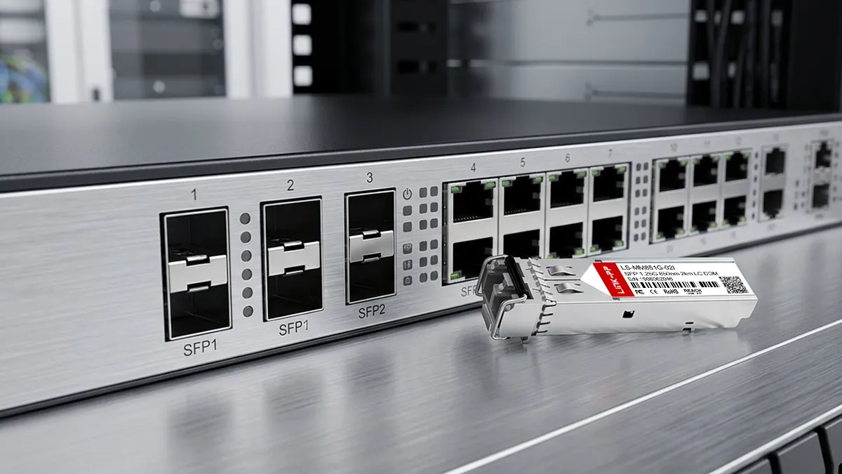 LINK-PP LS-MM851G-02I 1G SFP Usage Demonstration