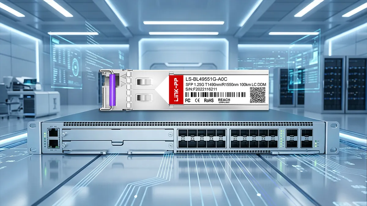LINK-PP Modulo ottico SFP BiDi 1G LS-BL49551G-A0C