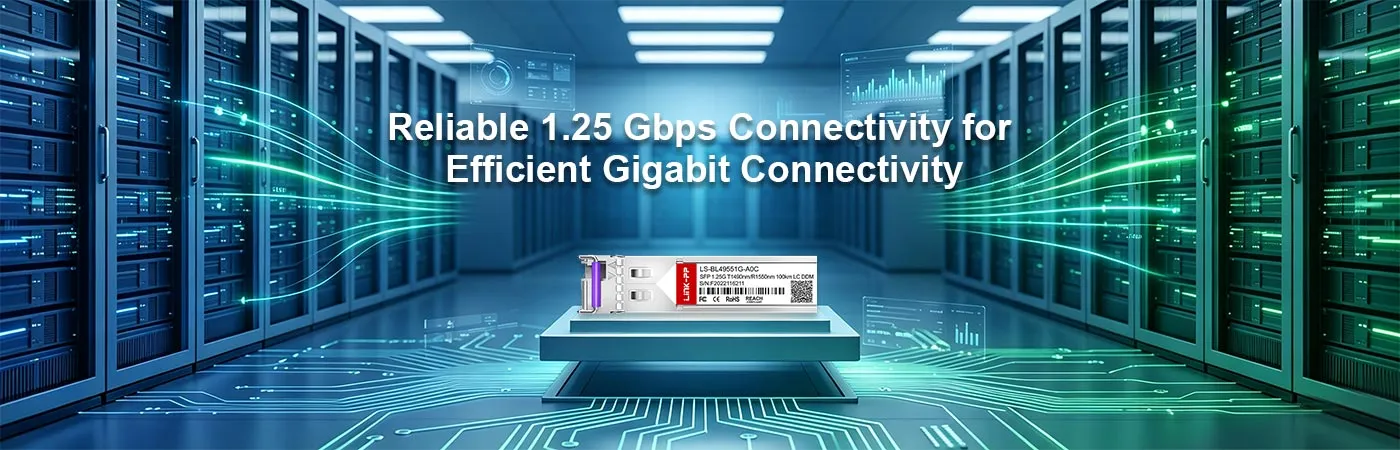 LS-BL49551G-A0C: Connettività affidabile a 1.25 Gbps per una connettività Gigabit efficiente.