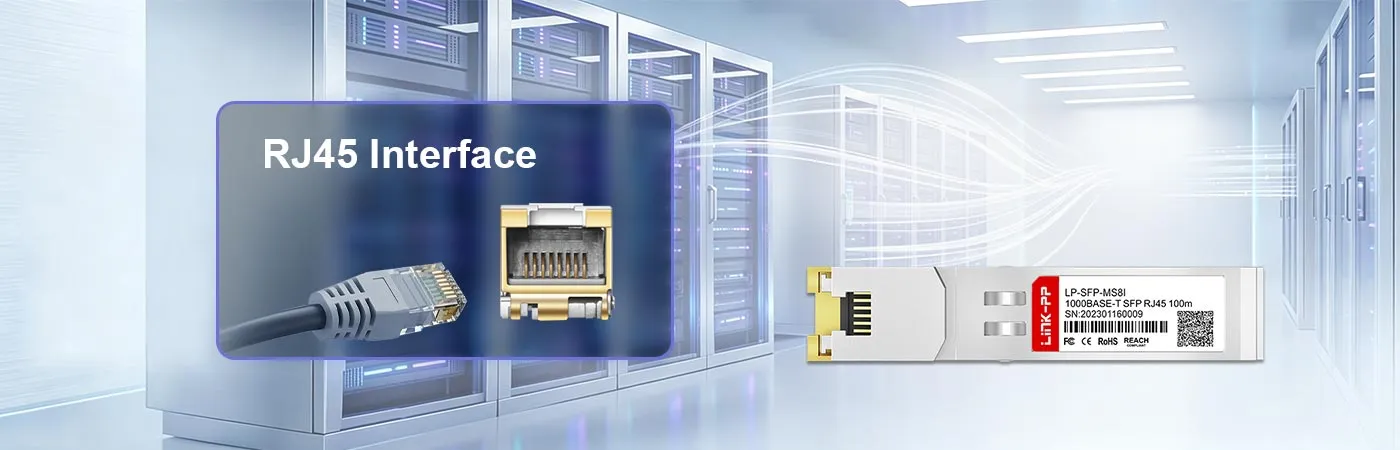LP-SFP-MS8I Module with RJ45 Interface