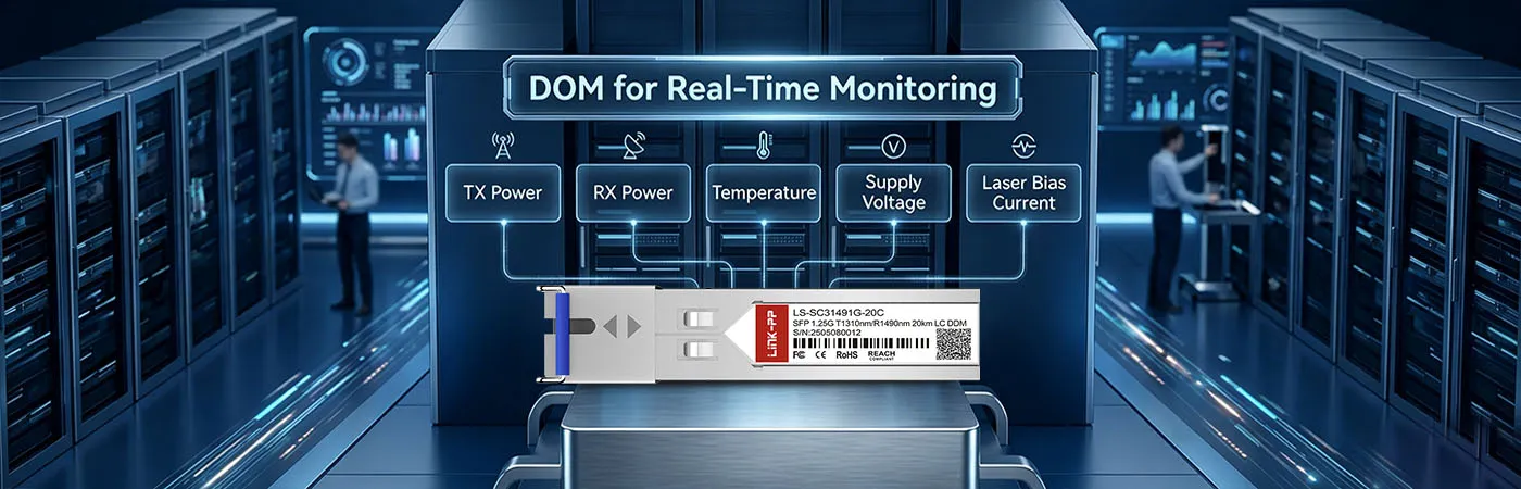 LS-SC31491G-20C-module met DOM voor realtime monitoring