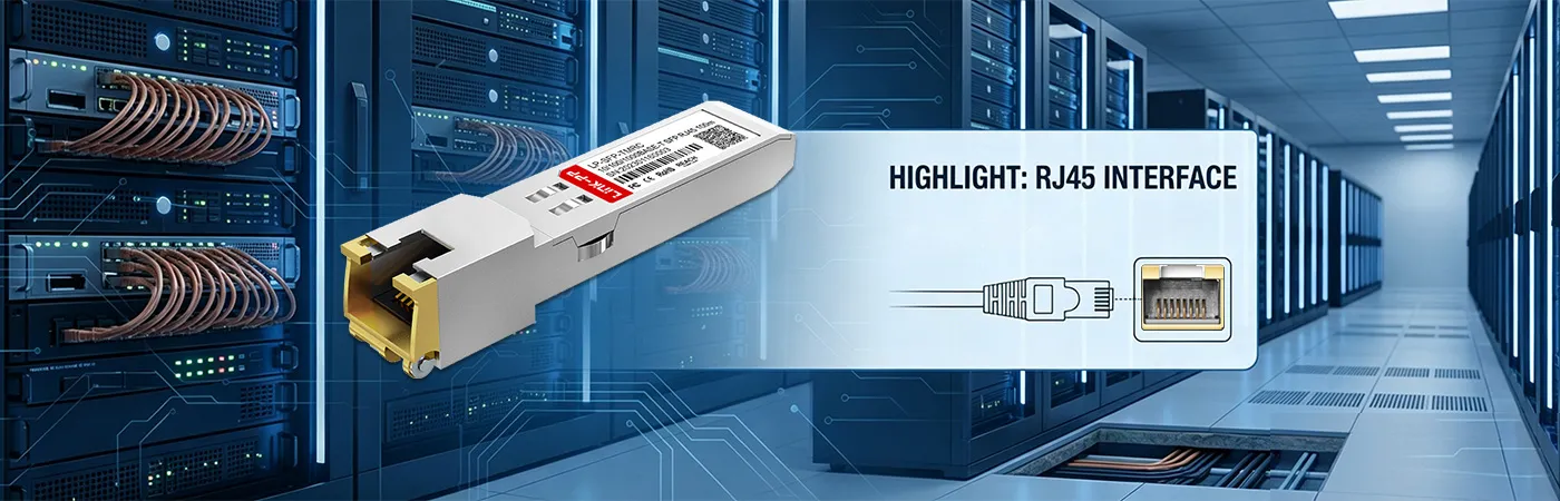 SFP-GEB-T Module with RJ45 Interface