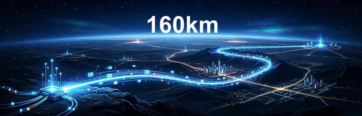 SFP-1G54-BX160モジュール（160km伝送対応）