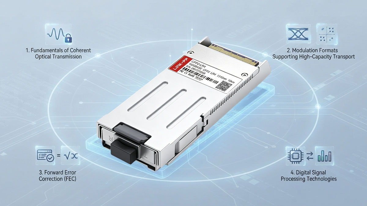 Tecnologie di trasmissione utilizzate nell'ottica CFP2