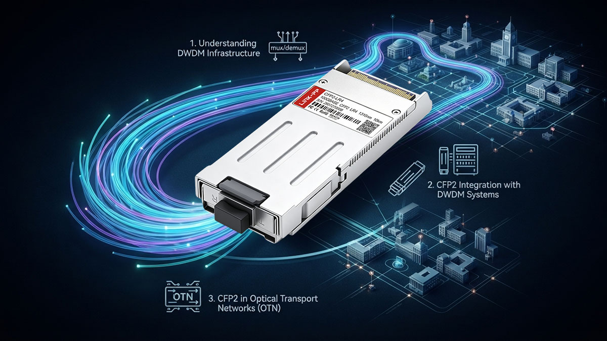 Ottica CFP2 nelle reti DWDM e di trasporto